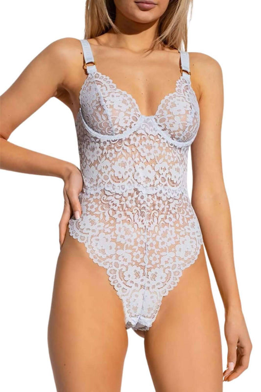 Stella Mccartney - Lace Flounce Bodysuit