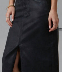 Lola Jeans - Halston High Rise Maxi Skirt