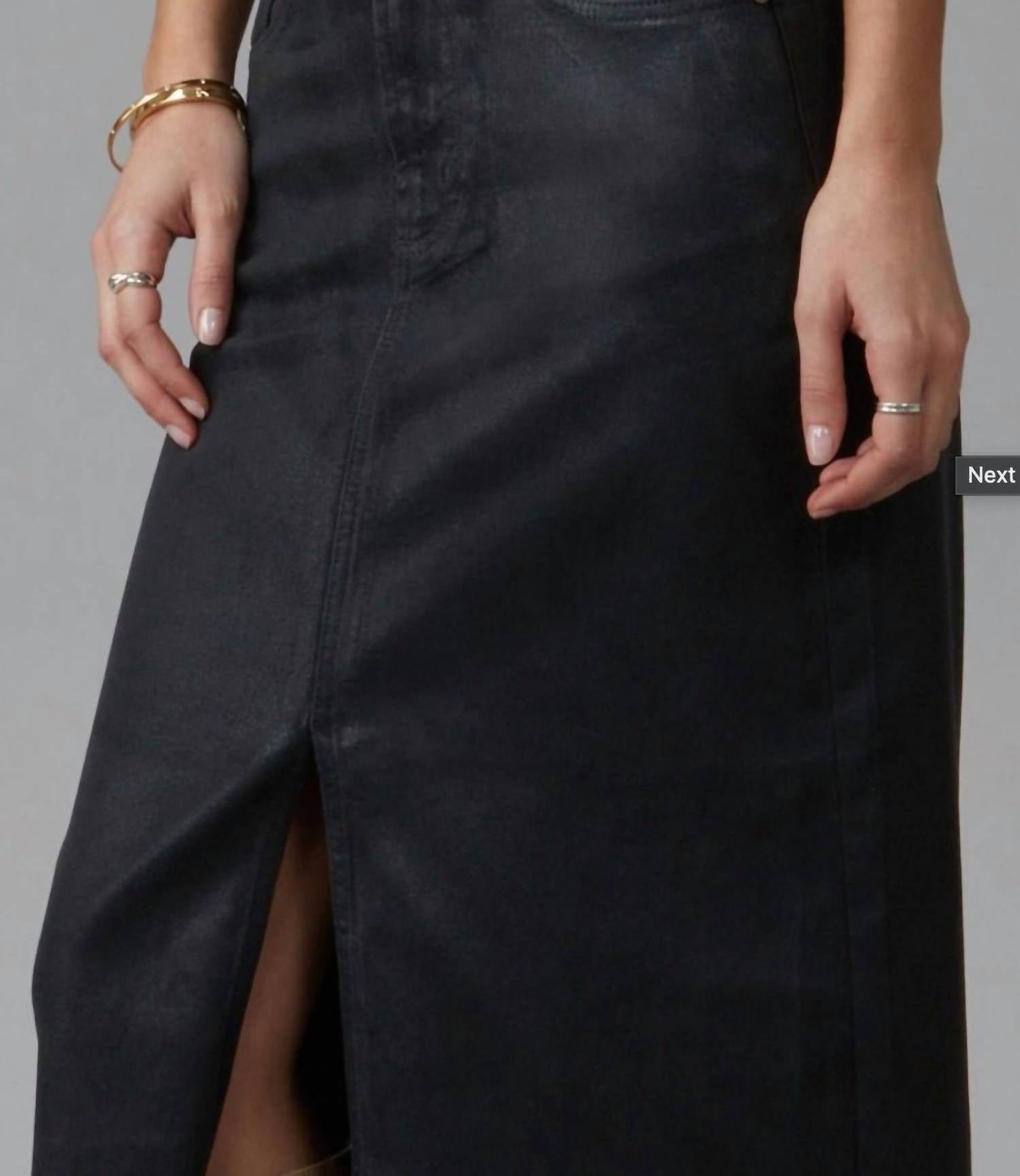 Lola Jeans - Halston High Rise Maxi Skirt