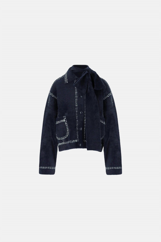 Essentiel Antwerp - Women's Ihoops With Bow Cardigan