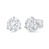 Diana M Jewels - 1.50 Cts Round Lab Grown Stud Earrings