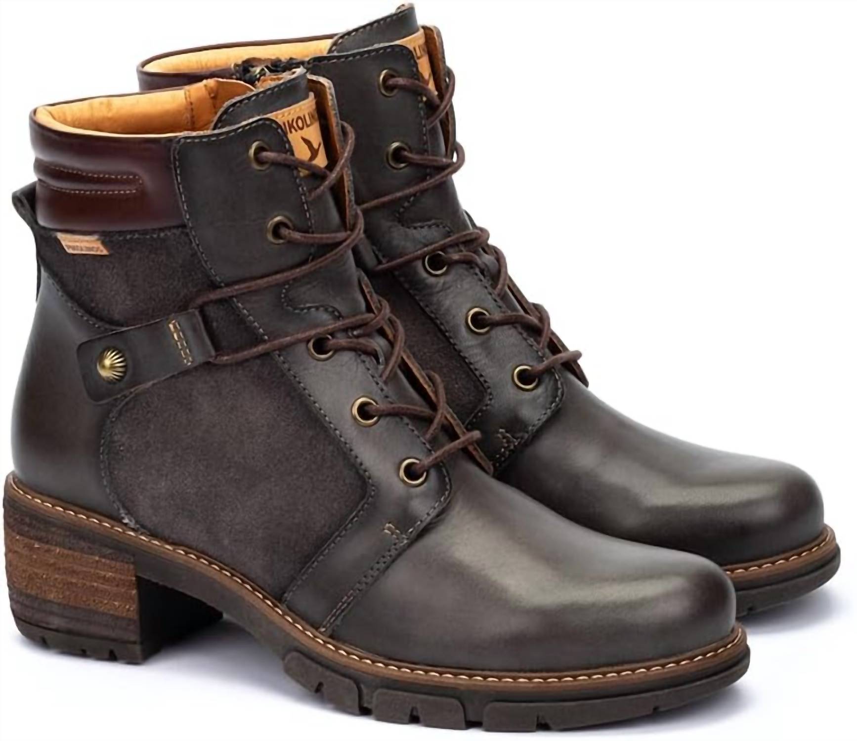 Pikolinos - Women's San Sebastia Heeled Ankle Boots