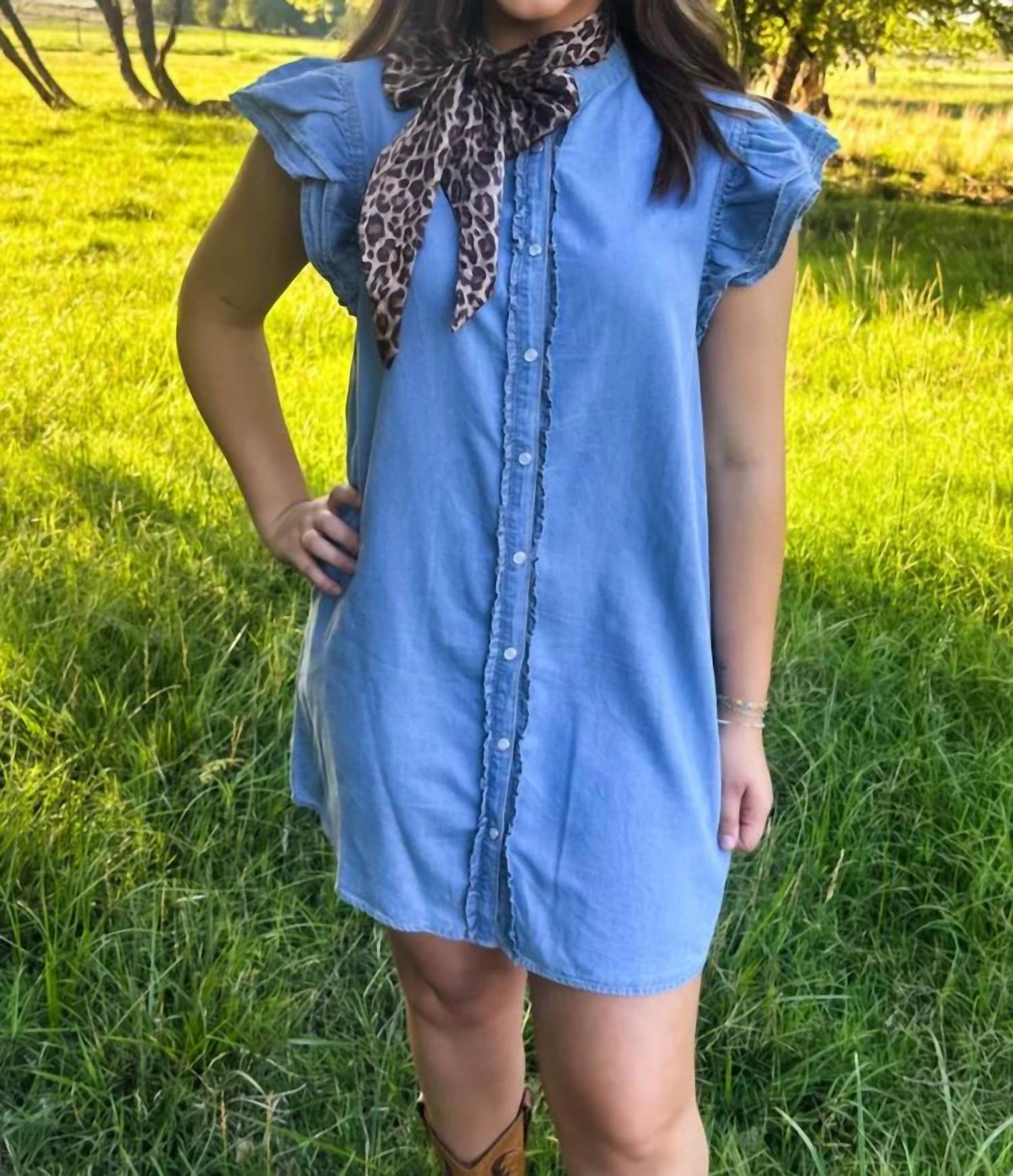 Sterling Kreek - Denim Days Mini Dress