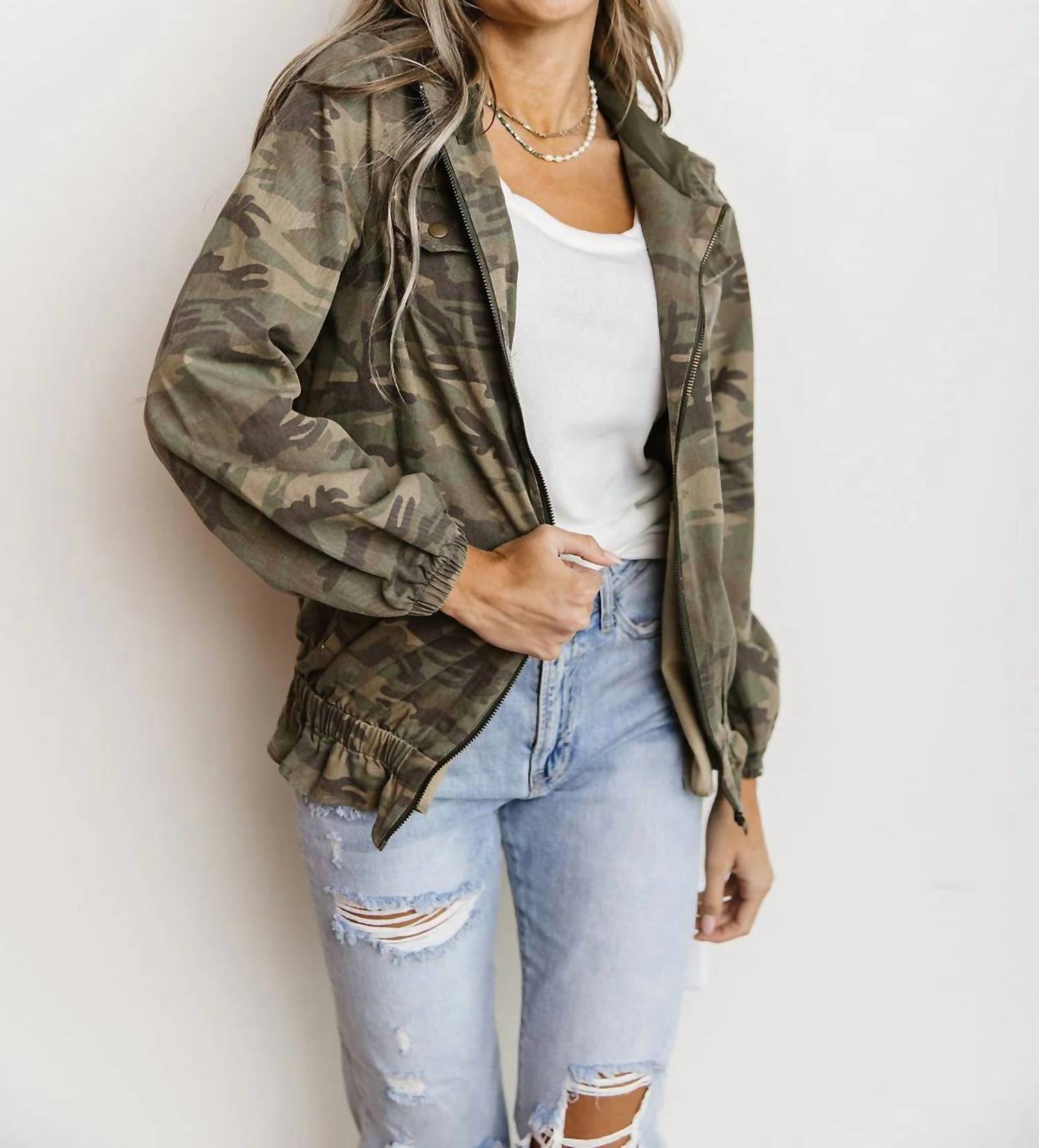 Ampersand Ave - Camo Jacket