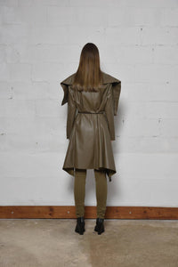 Simply Mila - Uneven Long Sleeve Coat