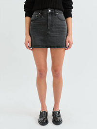Daze - Denim Malibu Mid Waist Mini Skirt