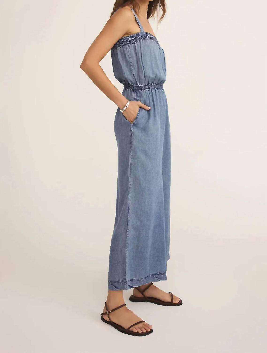 Z Supply - Solara Denim Jumpsuit