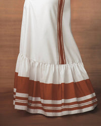 Andres Otalora - Mis Raises Poplin Spaghetti Strap Maxi Dress