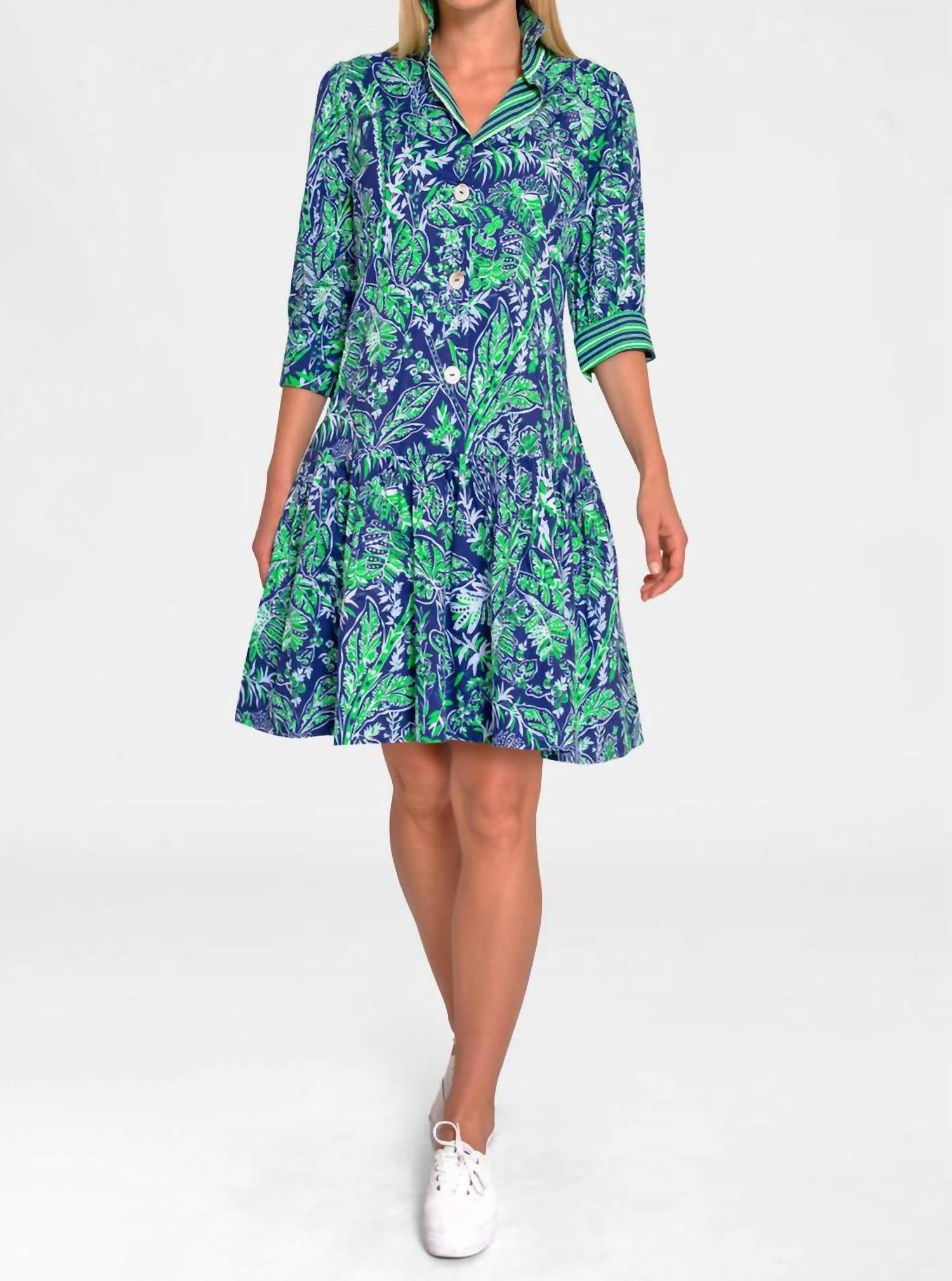 GRETCHEN SCOTT So Sweet Mini Dress in vintage vines - women's dress - view 4