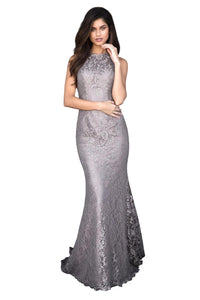 Sherri Hill - Lace Appliqued Gown