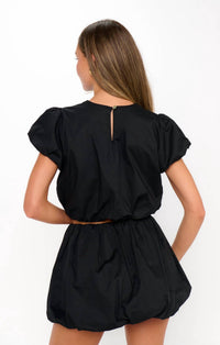 Show Me Your Mumu Highland Poplin Set in black - women's sleepwear - view 5