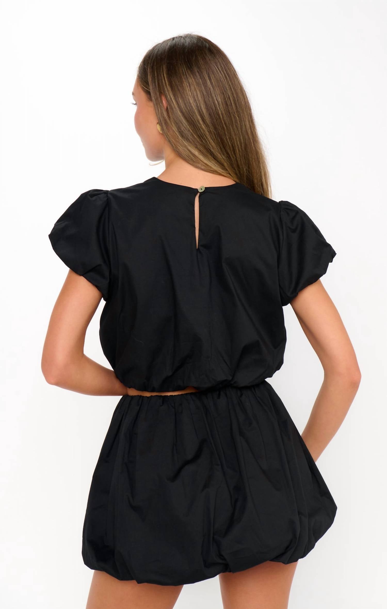 Show Me Your Mumu Highland Poplin Set in black - women's sleepwear - view 5
