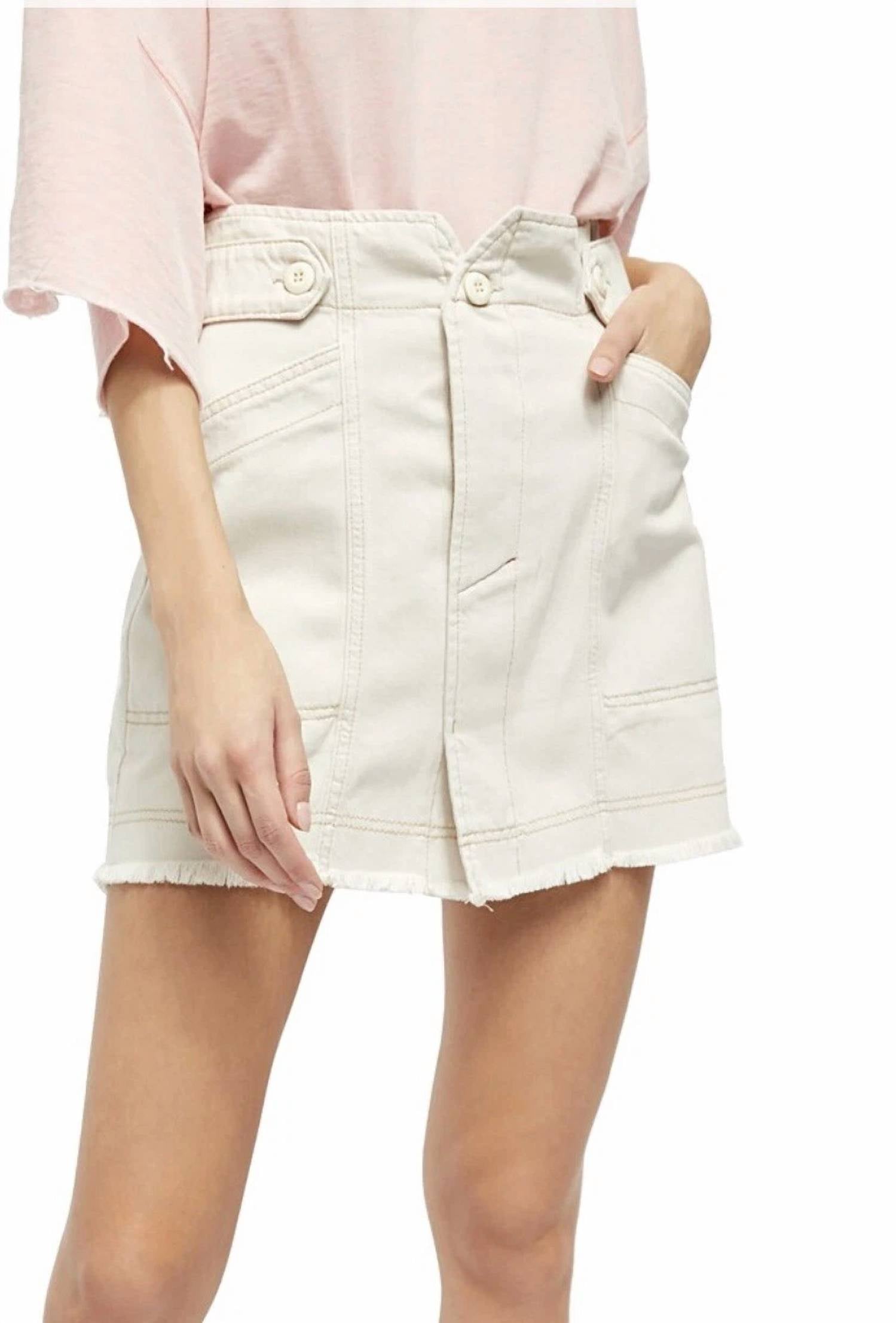Free People - Alpha Utility Mini Skirt