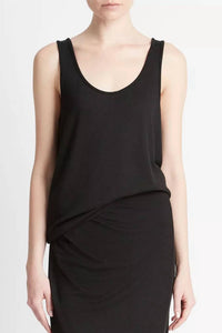 Vince - Relaxed Scoop Neck Tank Top