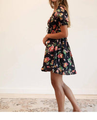 MILLE Clover Dress in somerset - women's dress - alternate view