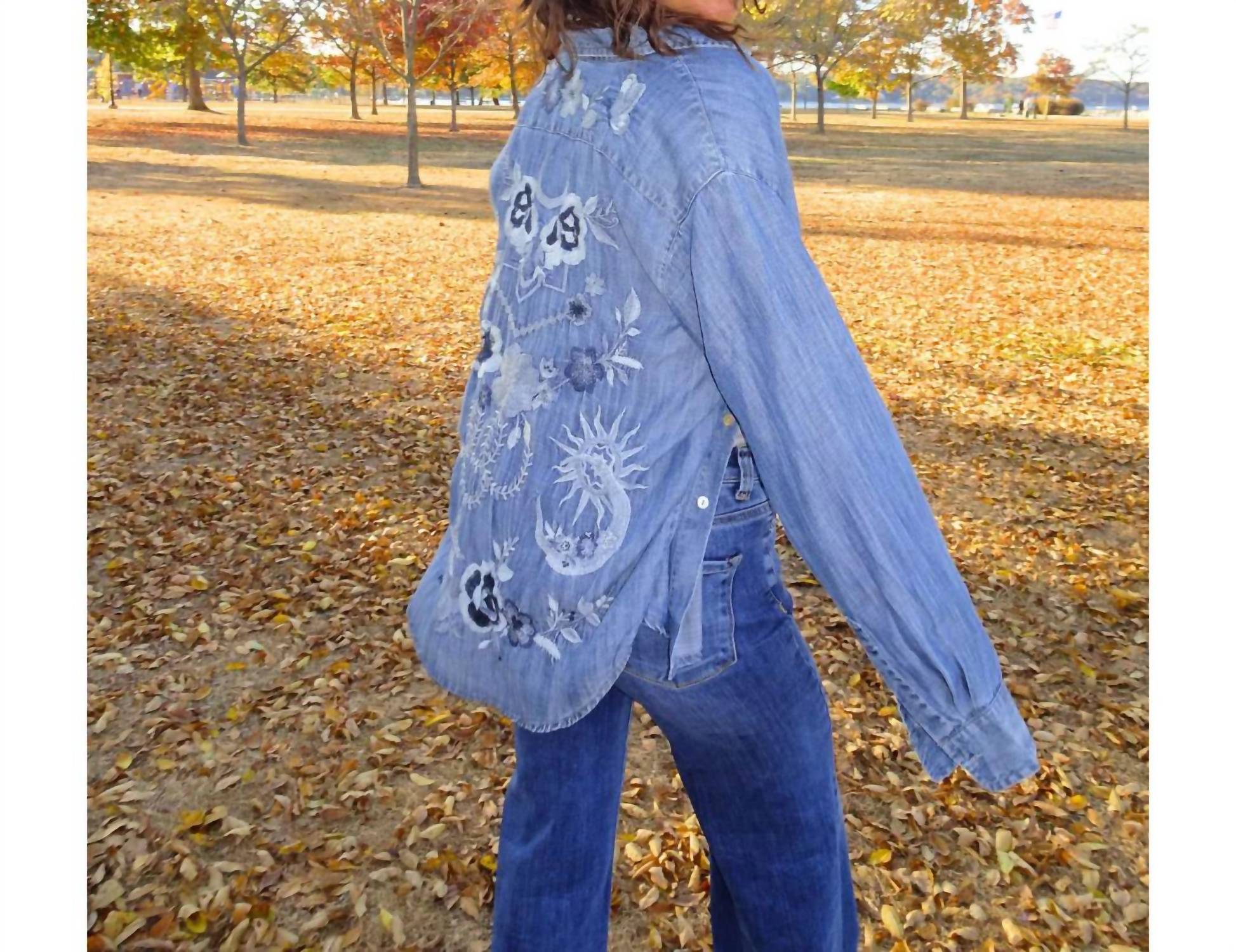 Kyla Seo - Amara Button Up Denim Shirt
