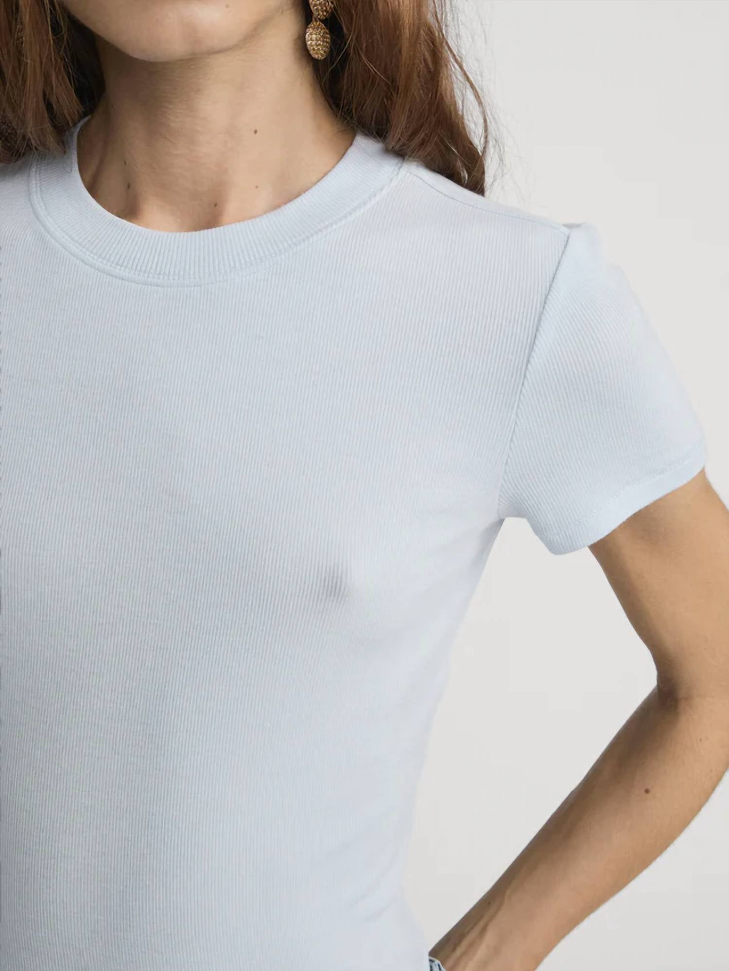 Frame - Rib Baby Tee