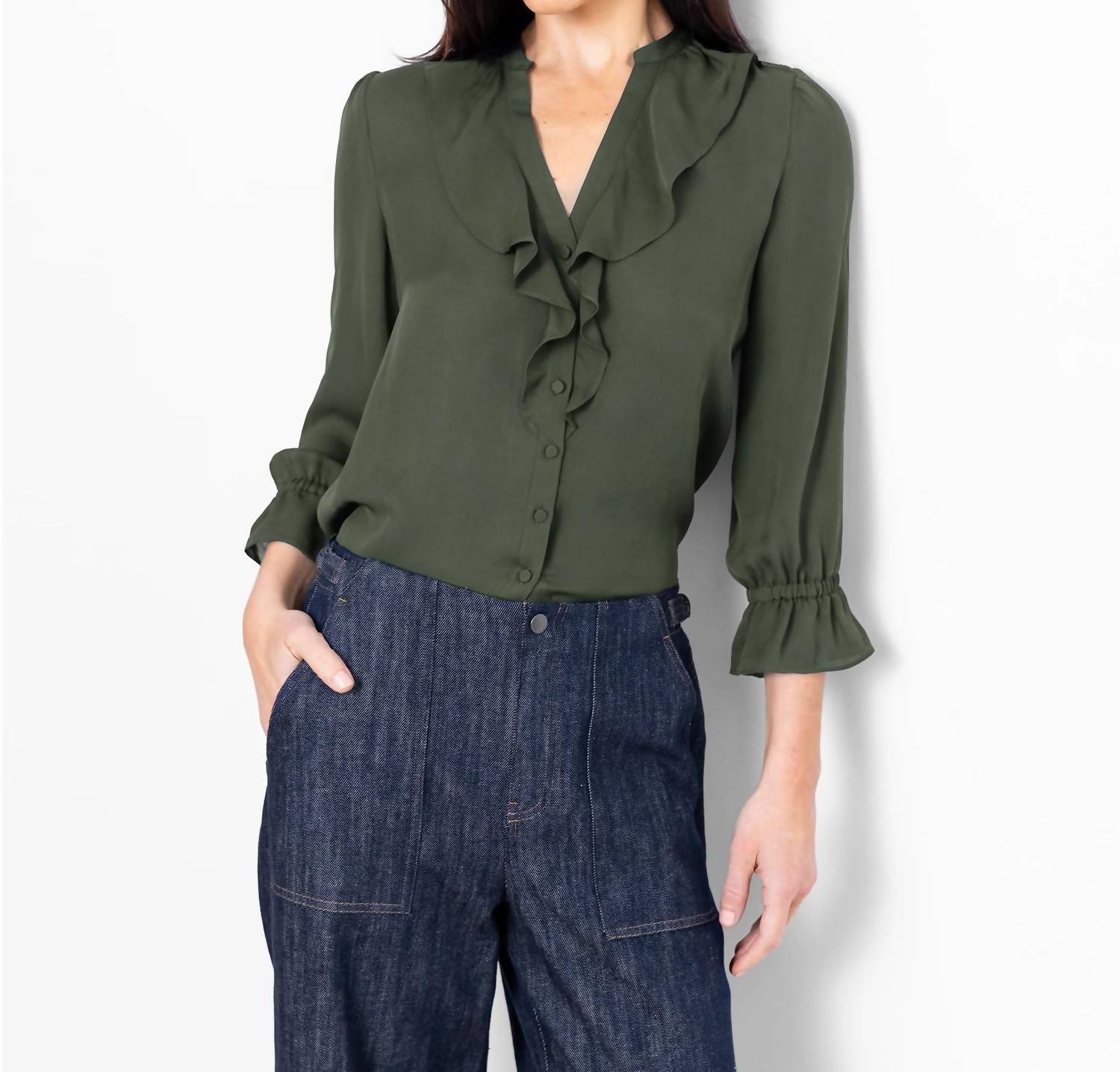 Go By Go Silk - Go Cascade Blouse
