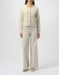 Joseph Ribkoff - Sequined Knit Cardigan