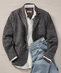 Borgo28 - Men's Soft Knit Wool-blend Blazer