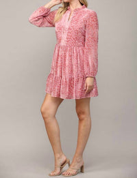 Fate - Cleo Burnout Leopard Dress