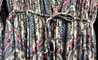 Floral Paisley Boho Chic Maxi Dress