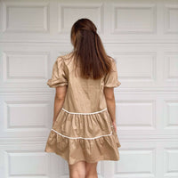 In The Beginning - Tiered Mini Dress