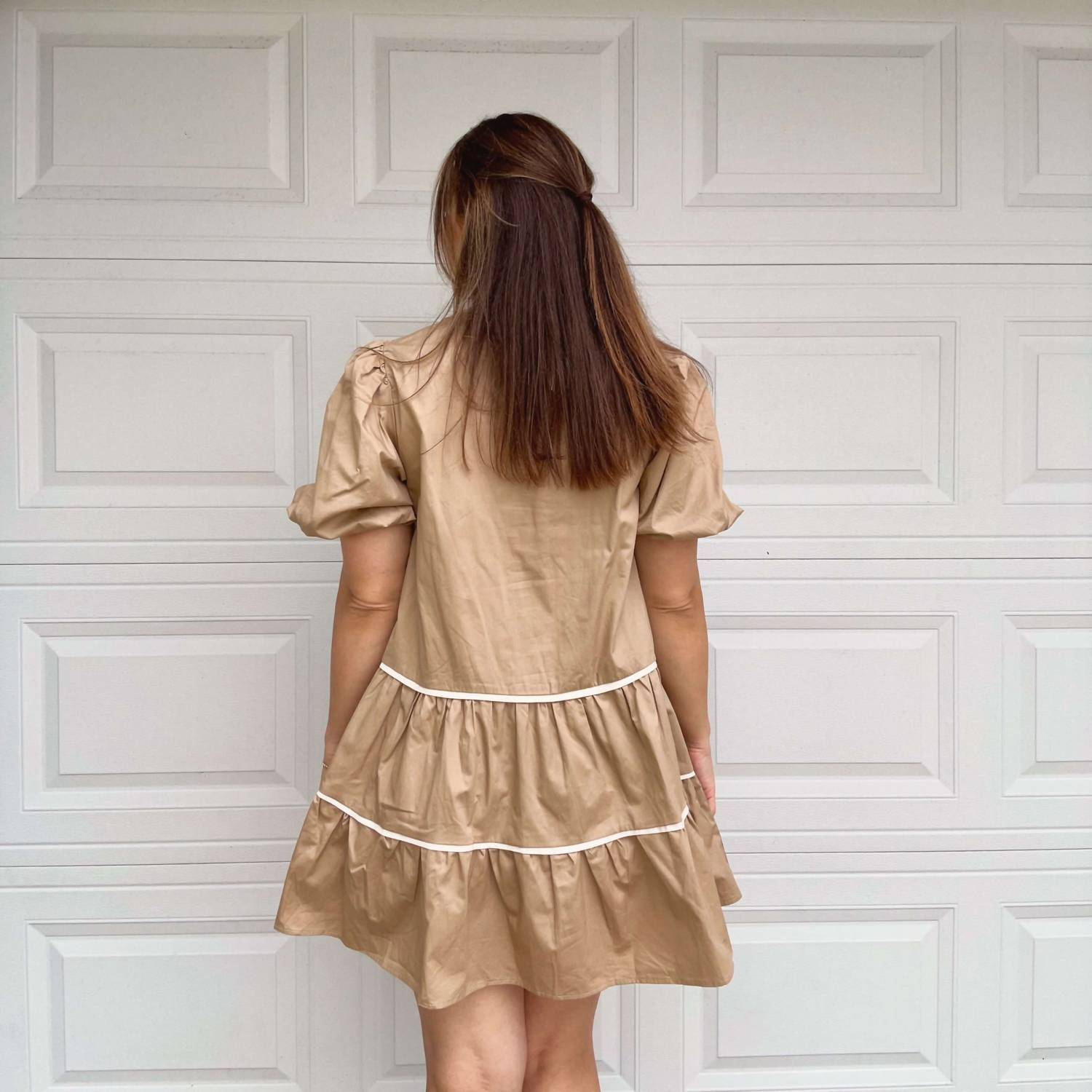 In The Beginning - Tiered Mini Dress