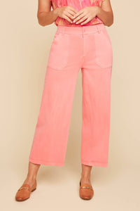 Renuar - Lux Wide Leg Crop Jean