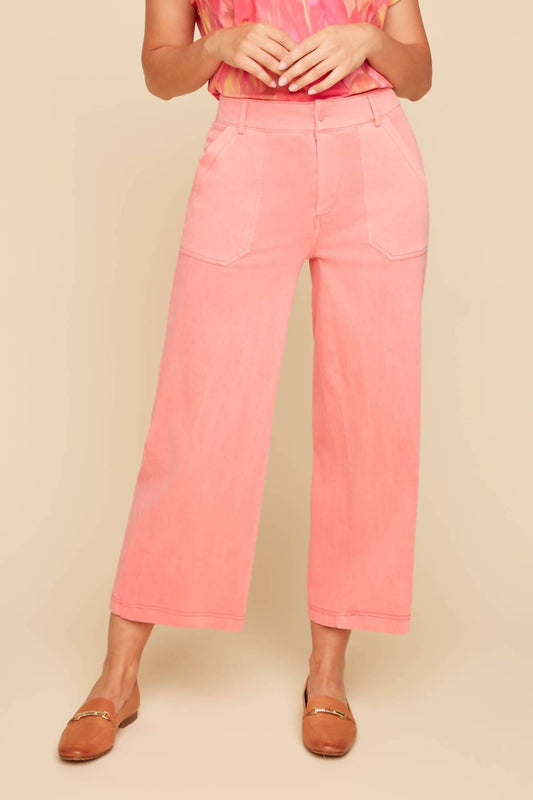 Renuar - Lux Wide Leg Crop Jean