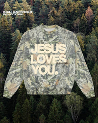 Jesus Loves You - Women's Crew Neck Sweater