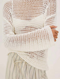 Rails - Evangeline Open Weave Sweater