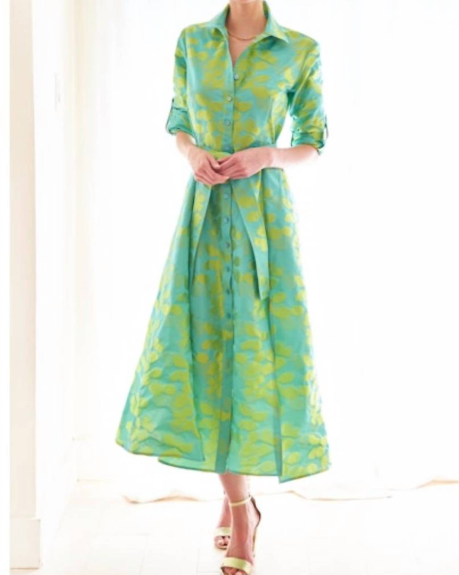 Finley - Laine Lily Pad Maxi Dress