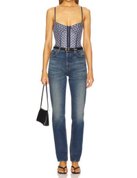 Free People - Night Rhythm Printed Bodysuit