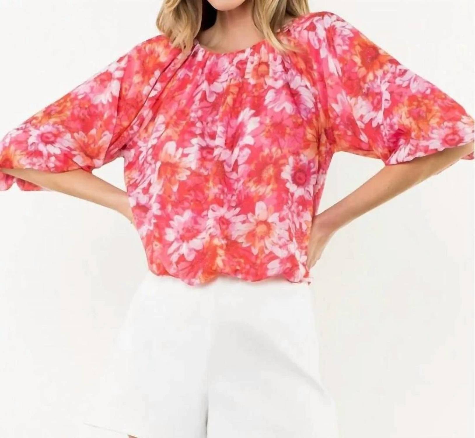 Thml - Print Flowy Blouse