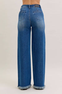 Judy Blue - High Waist Column Straight Button Fly Jeans