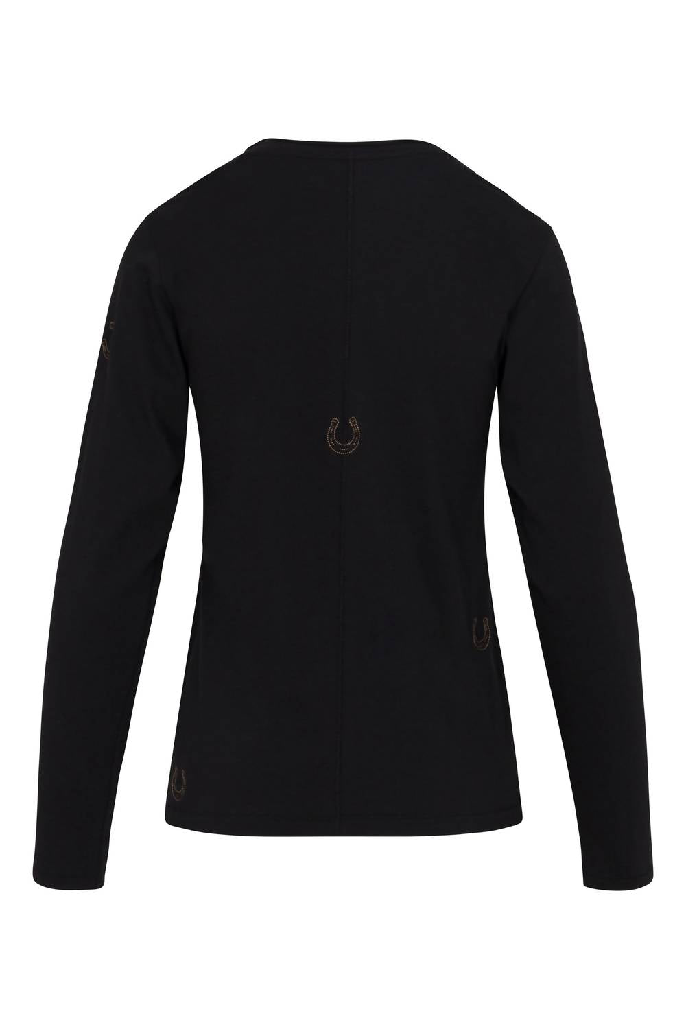 Catherine Gee - Embroidered Horseshoe T-shirt