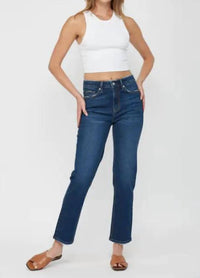 mica denim Super high Wedgie Straight Jeans in monfil - women's jeans
