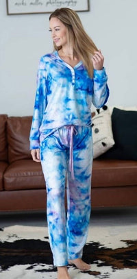 Shirley Stone - Tie Dye Loungewear Set