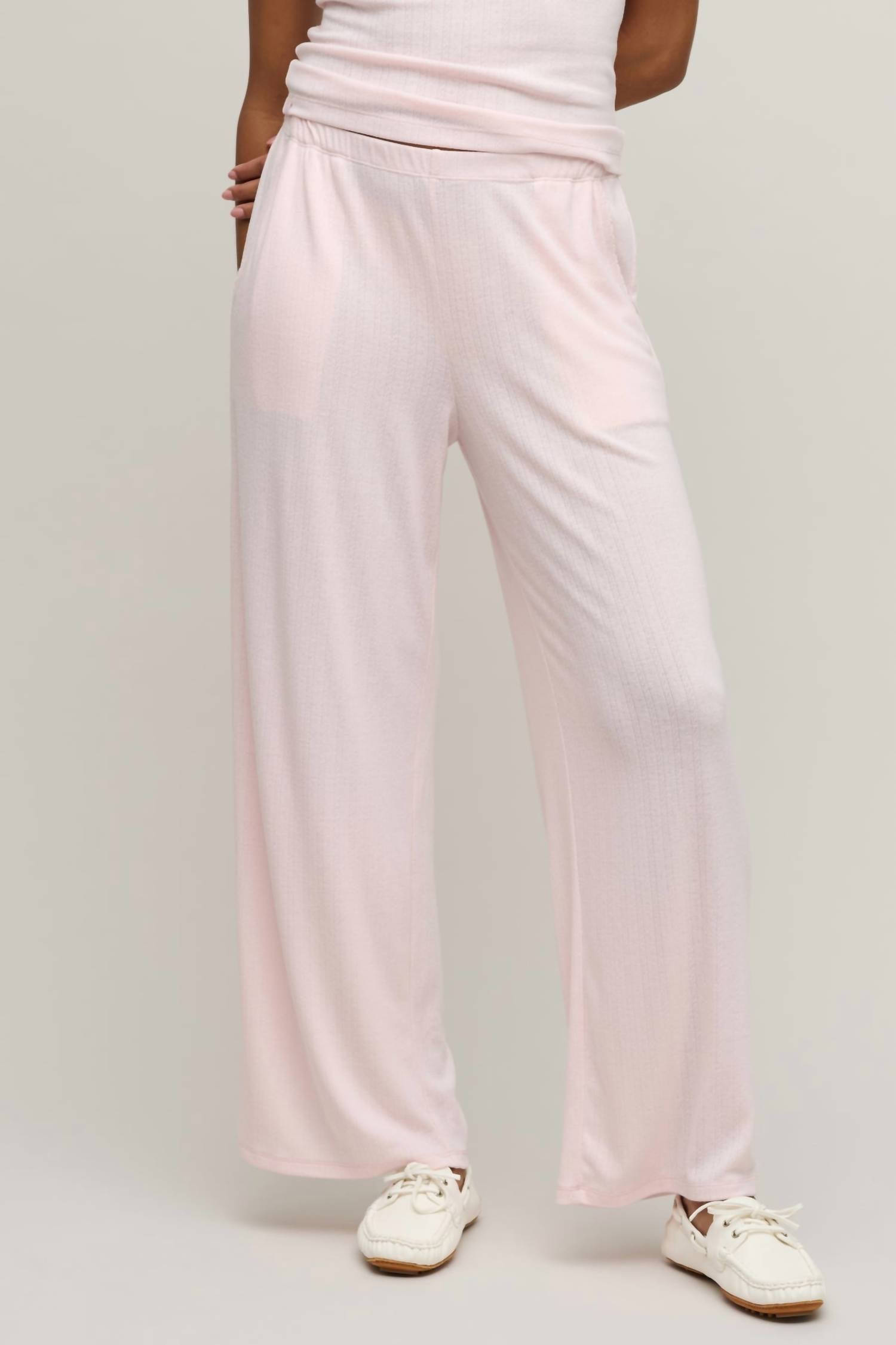 Barefoot Dreams - Pointelle Rib Pant