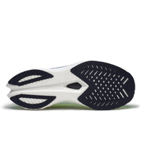 SAUCONY Men's Endorphin Speed 4 Shoes in fluorescent yellow - men's shoe - alternate view