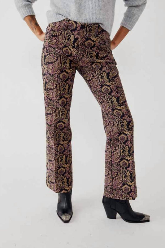 Free People - Walker Relaxed Jacquard Pants