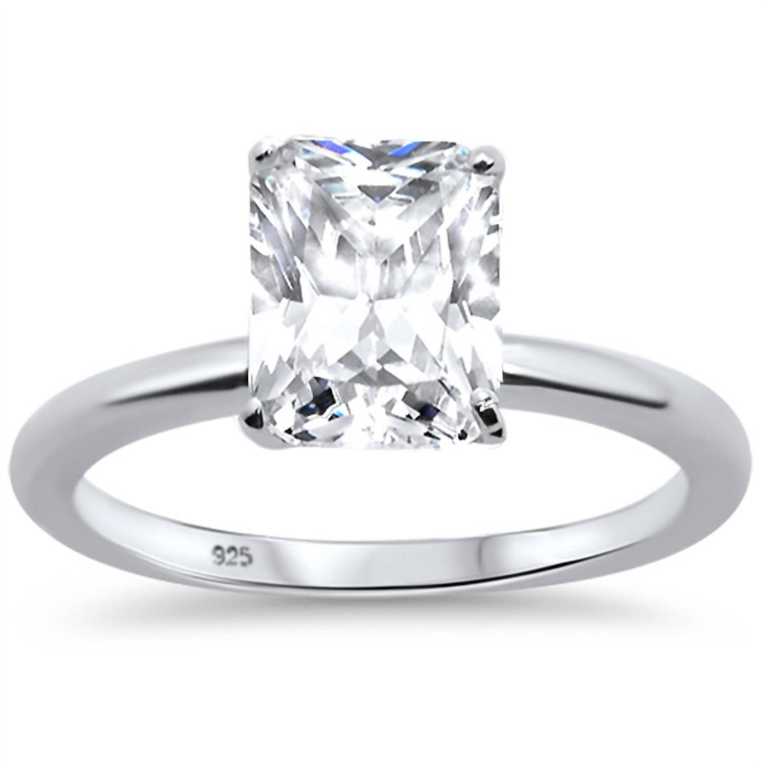 Starlette Women's Katherine Engagement Ring in silver - women's jewelry