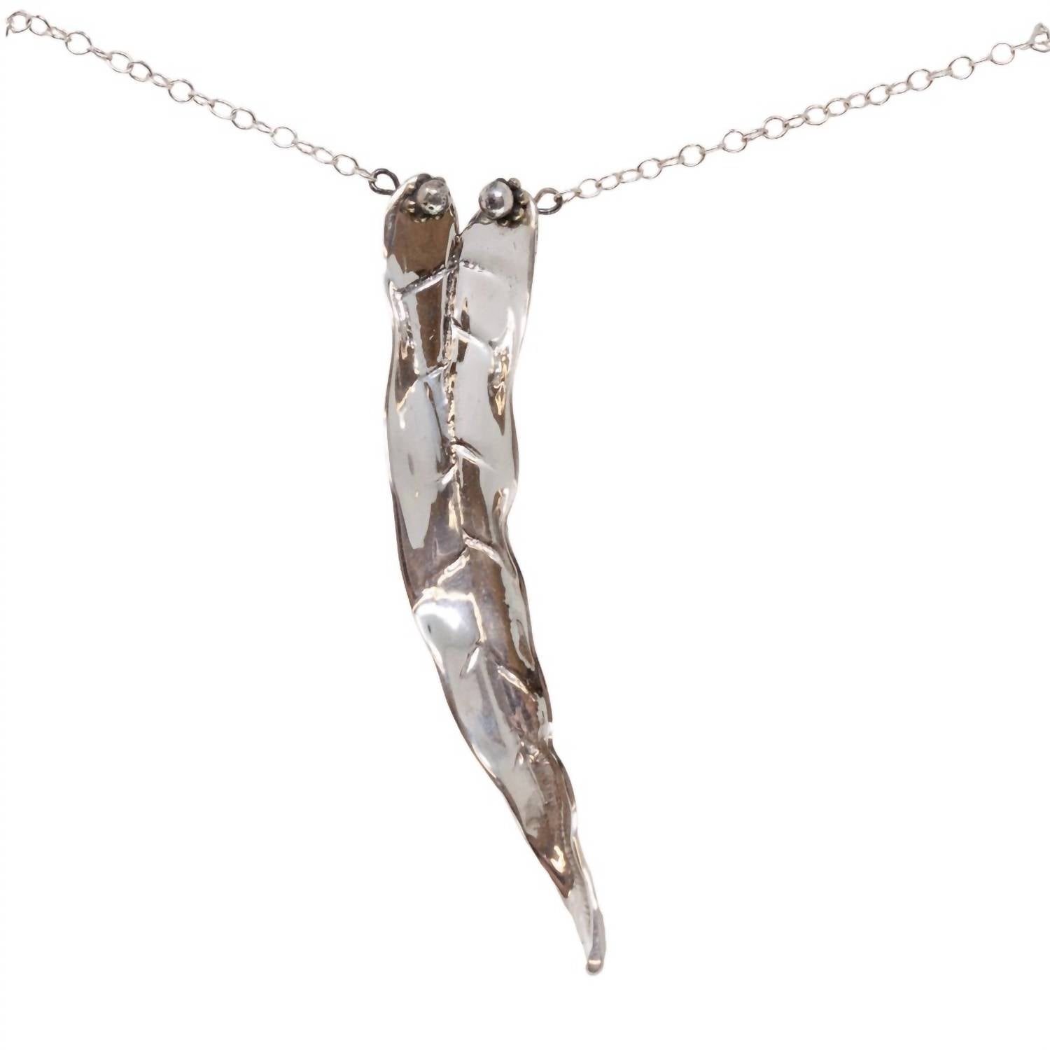 Patience Brewster - Women's Long Leaf Necklace