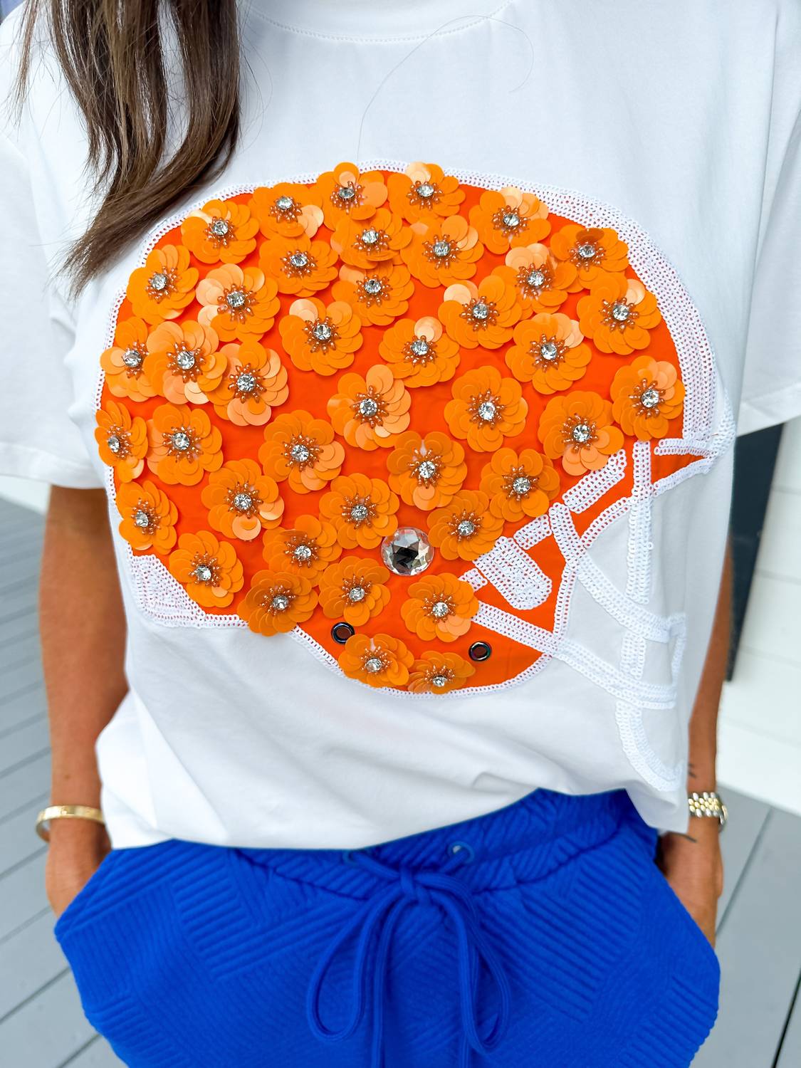 Queen Of Sparkles - Helmet Tee
