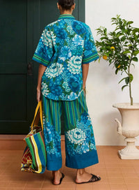 Alemais - Margo Cuffed Wide Leg Pant