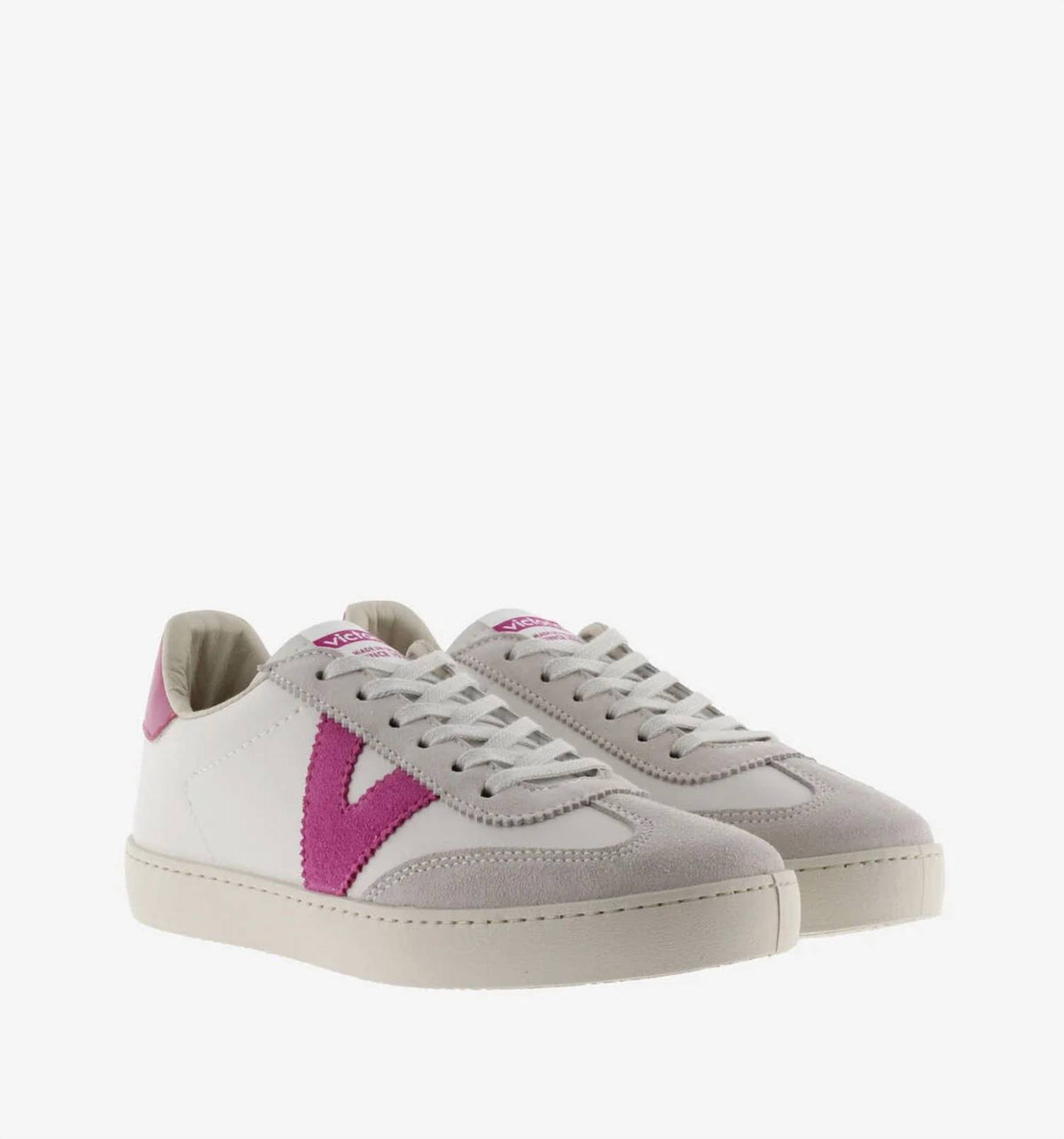 Victoria - Women's Berlín Faux Leather And Split Leather Sneaker