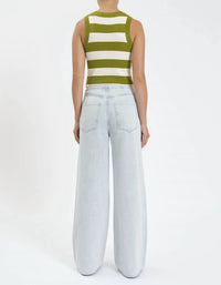 Daze - Madison Mid Rise Wide Leg Jeans