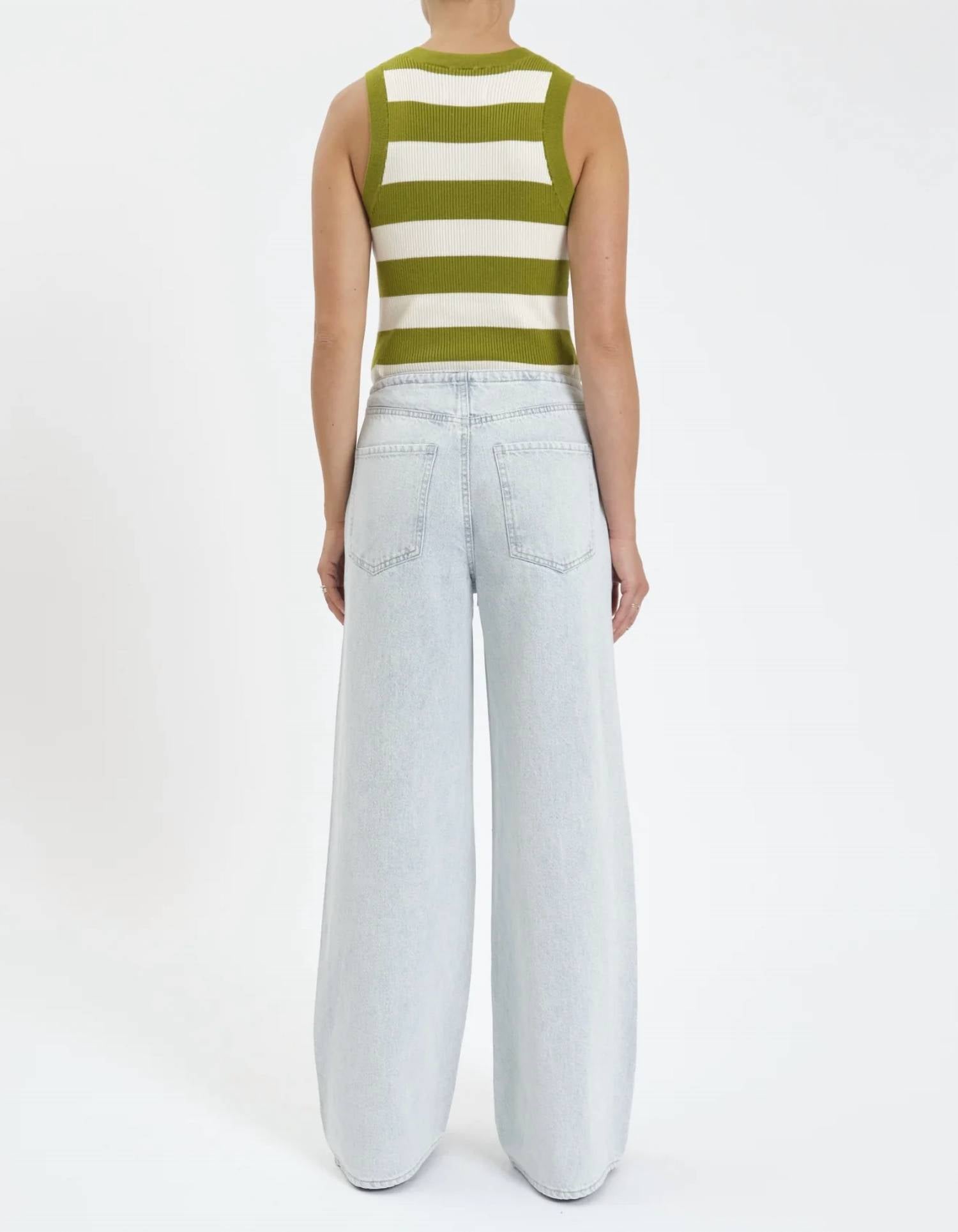 Daze - Madison Mid Rise Wide Leg Jeans