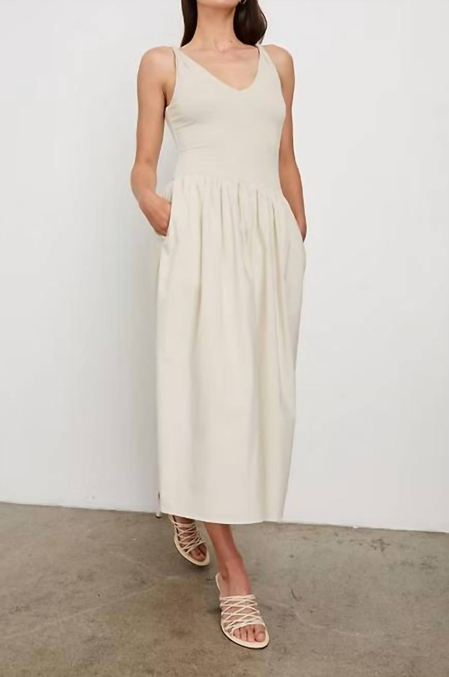 Rails Franca Dress in ivory - women's dress